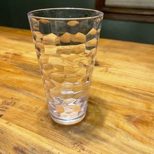 Plastic tumblers, set of 8